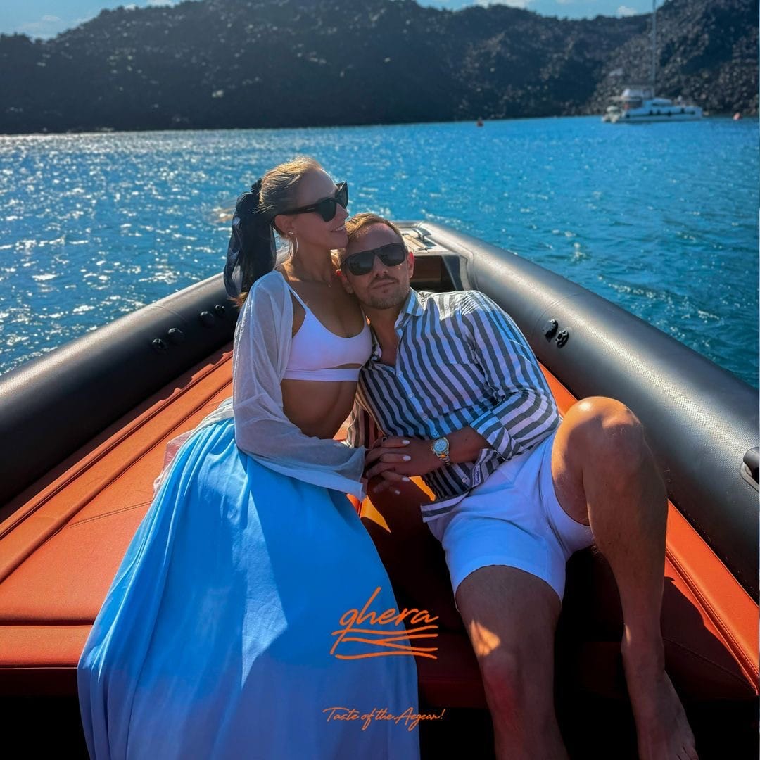 Qhera Santorini — Private Boat Transfer & Seafront Seafood Dining in Thirassia Qhera Santorini — Private Boat Transfer & Seafront Seafood Dining in Thirassia