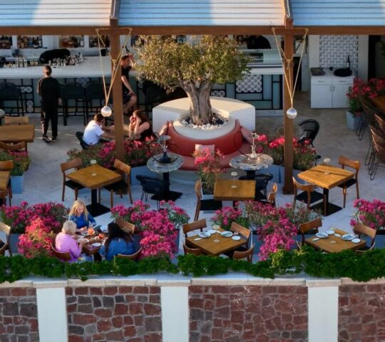 Naos Oia — Sushi, Mediterranean Bites & Cocktails with Sunset Views in Oia