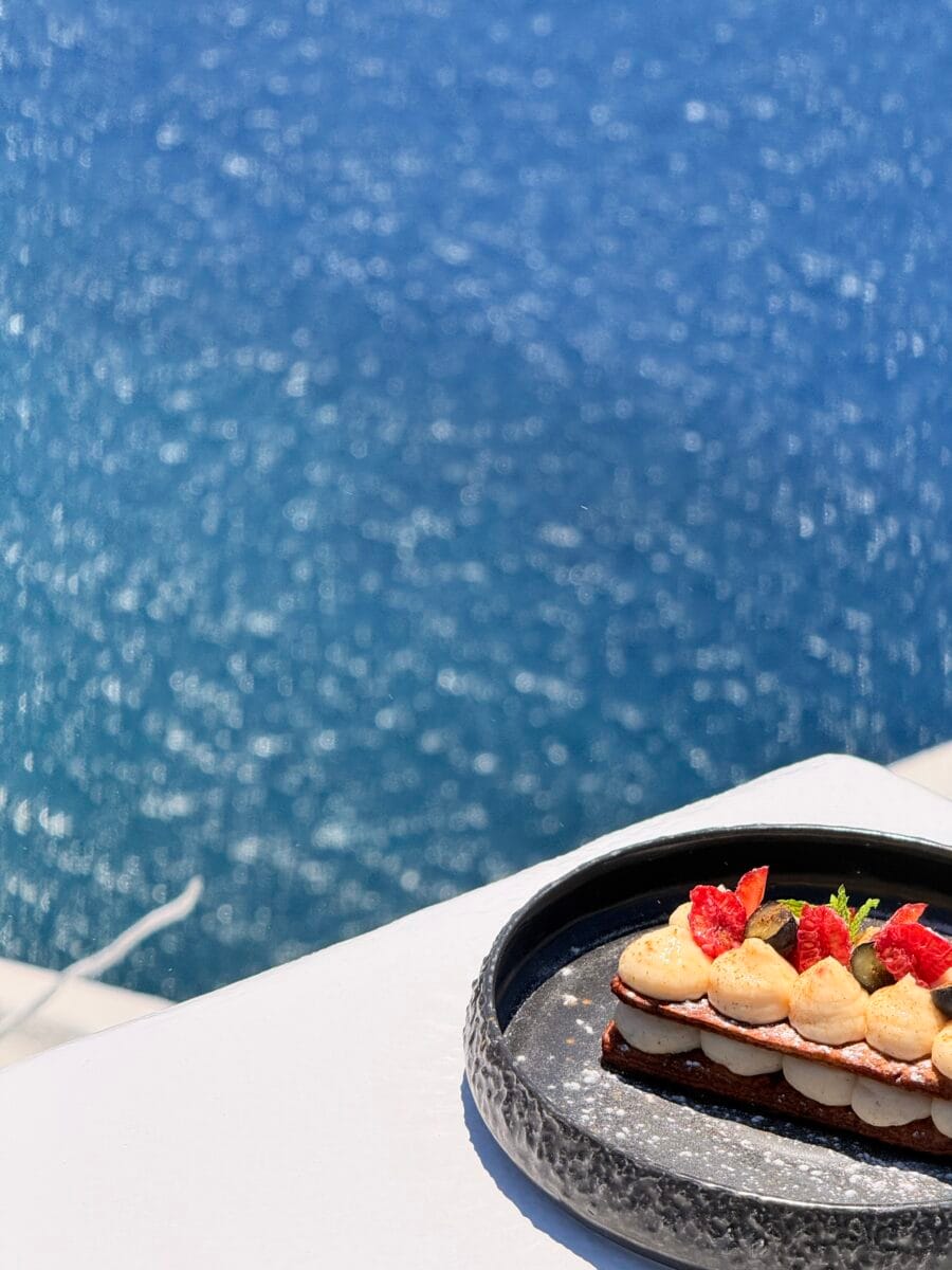 Athermi Restaurant Santorini — Mediterranean Cuisine & Sunset Caldera Views in Megalochori Athermi Restaurant Santorini — Mediterranean Cuisine & Sunset Caldera Views in Megalochori