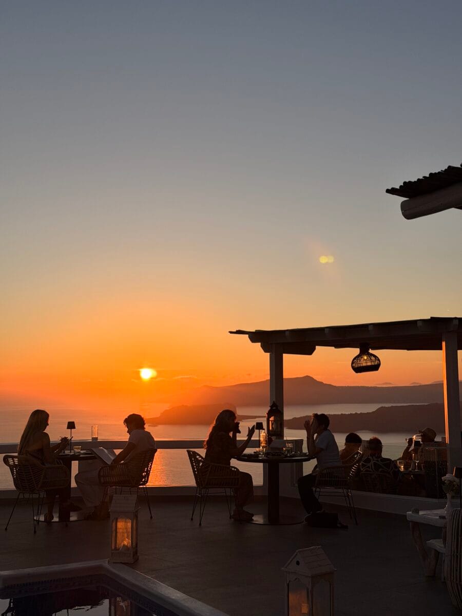 Athermi Restaurant Santorini — Mediterranean Cuisine & Sunset Caldera Views in Megalochori Athermi Restaurant Santorini — Mediterranean Cuisine & Sunset Caldera Views in Megalochori
