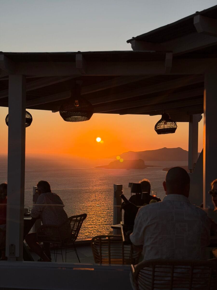 Athermi Restaurant Santorini — Mediterranean Cuisine & Sunset Caldera Views in Megalochori Athermi Restaurant Santorini — Mediterranean Cuisine & Sunset Caldera Views in Megalochori